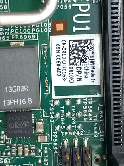 Dell PowerEdge M630 Socket LGA2011-3 DDR4 Server Motherboard 0R10KJ R10KJ