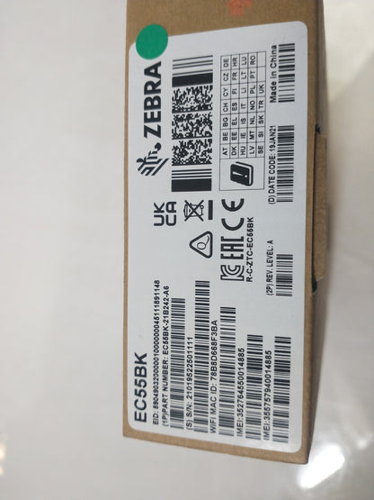 Zebra EC55BK-21B243-A6 EC55BK Android 10 64GB Mobile Computer Barcode Scanner