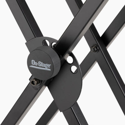 On-Stage KS8191XX Double-X Bullet Nose Keyboard Stand