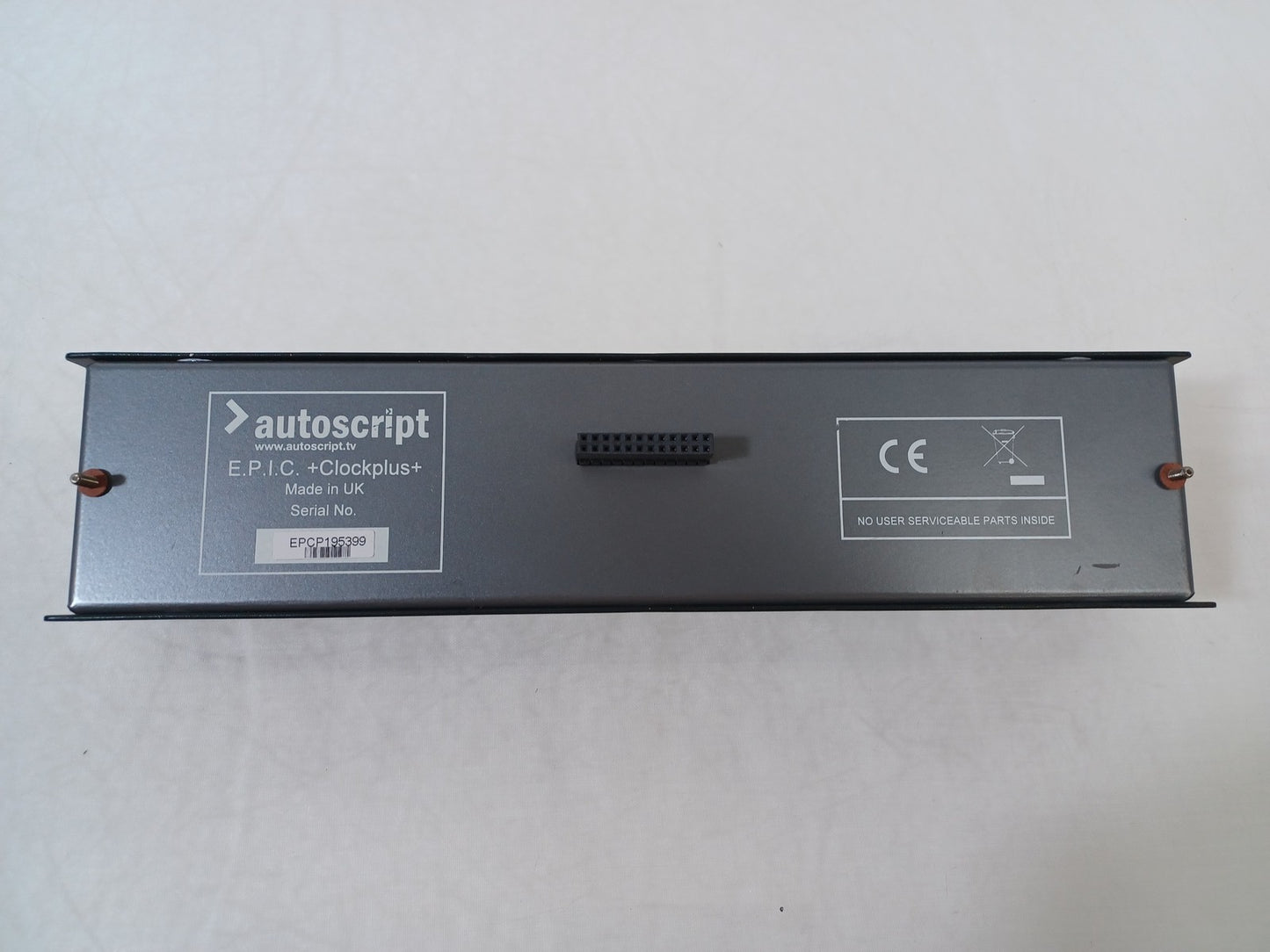 AutoScript E.P.I.C. +Clockplus+ Enhanced Prompting Information Centre