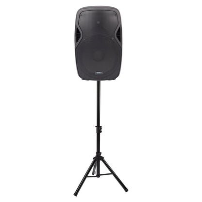 KAM RZ15A V3 15" 1200w Active DJ PA Speaker - With Stand & Remote