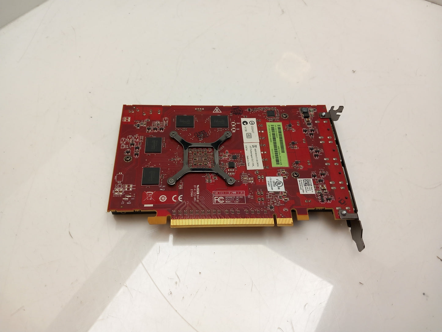 Dell AMD FirePro W5100 4GB DDR5 4x DisplayPort Video Graphics Card 0W2C47 W2C47