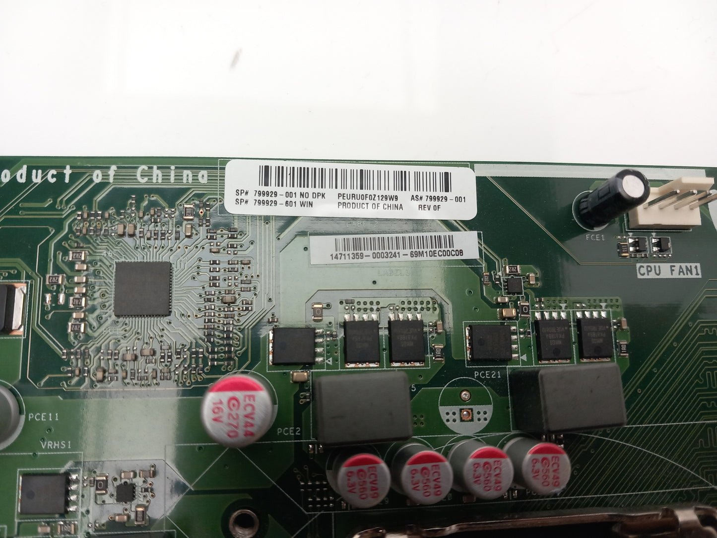 HP Envy750 Socket LGA1151 DDR3 MicroATX Motherboard Eith I/O Shield 799929-001