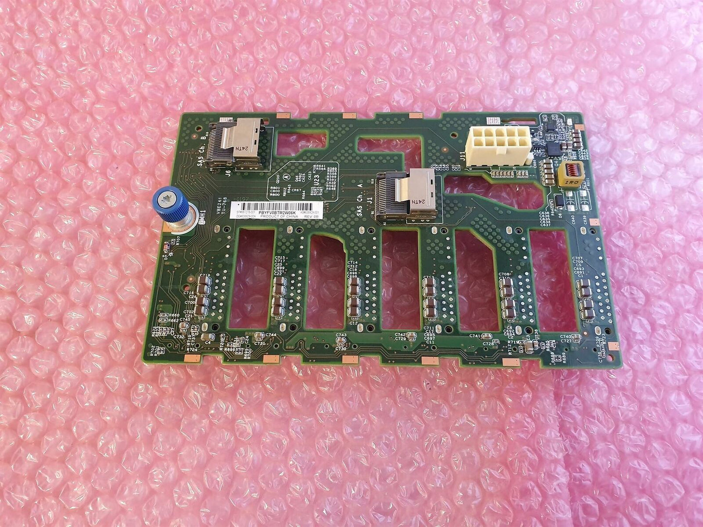 HP ML350 G8 6-Port HDD Backplane Board 638929-001 667278-001