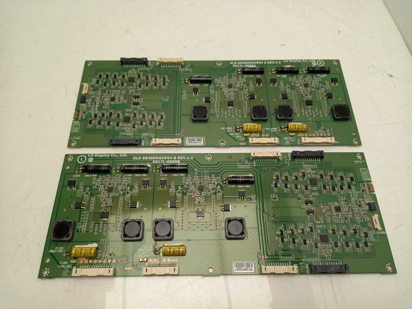 Panasonic LG 84UB980V Inverter LED Driver Board 6917L-0099A + 6917L-0099B