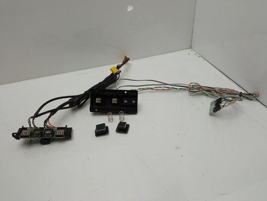 SilverStone Grandia GD04 HTPC USB 2.0 Front Panel I/O Ports And Power Button