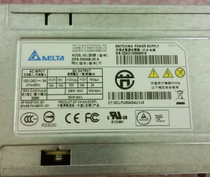 HP ProLiant ML310e G8 Delta 350W Power Supply Unit 671310-001 DPS-350AB-20