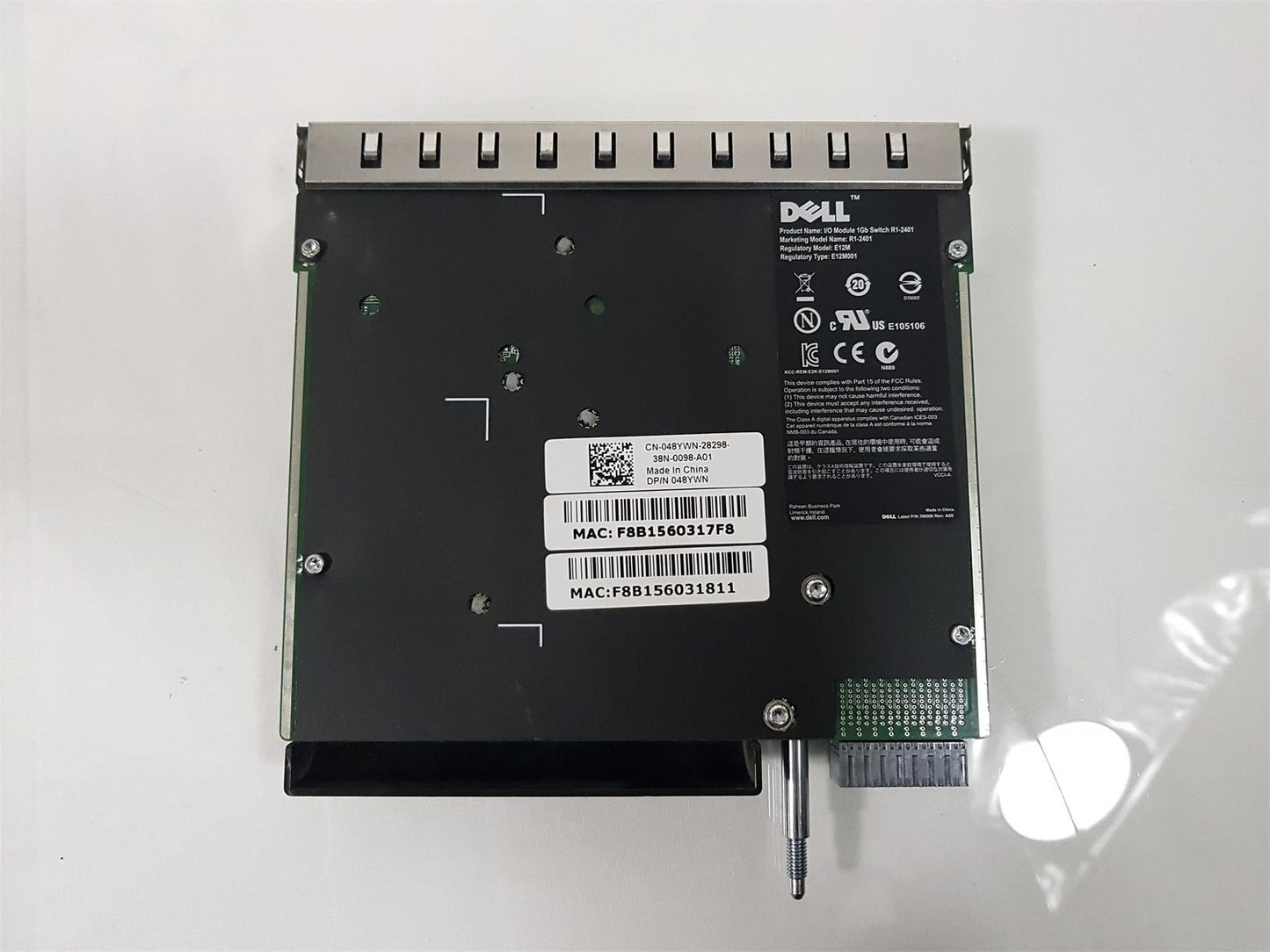 Dell PowerEdge VRTX R-24011GB Switch Module 048YWN 48YWN