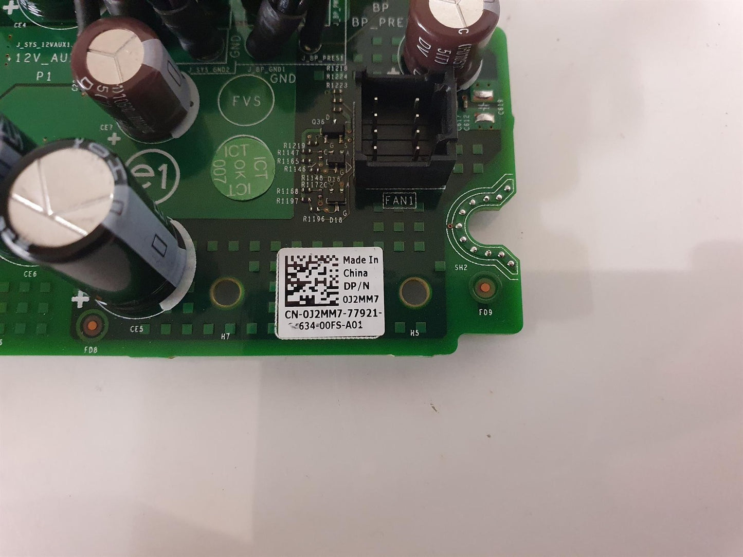 Dell PowerEdge R430 Power Distribution Board 0J2MM7 J2MM7