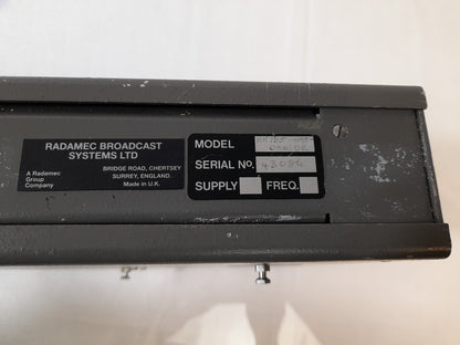 Vinten Radamec HK185 Camera Head Control Unit