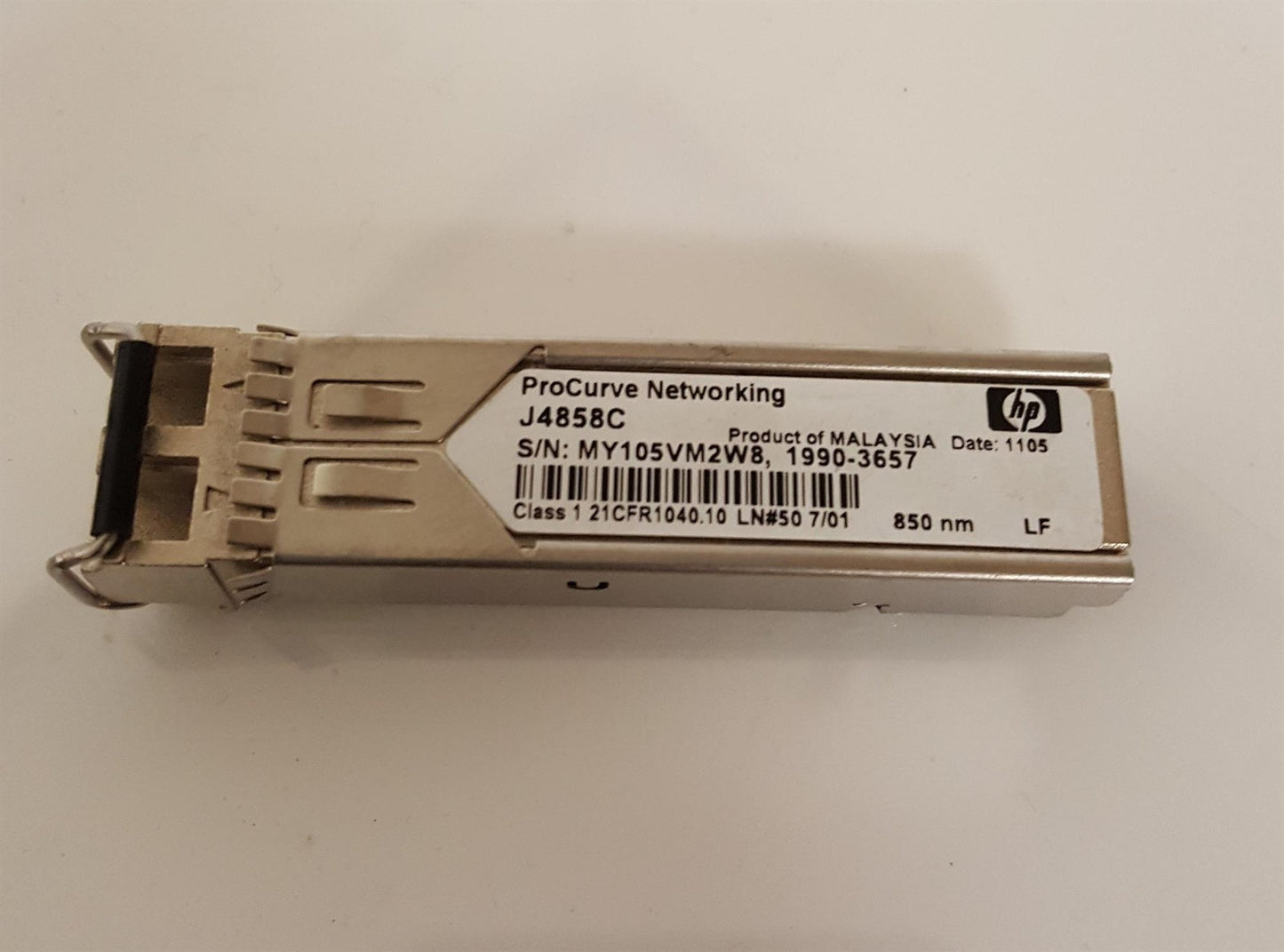 HP ProCurve Networking J4858C 850nm Transceiver Module 1990-3657