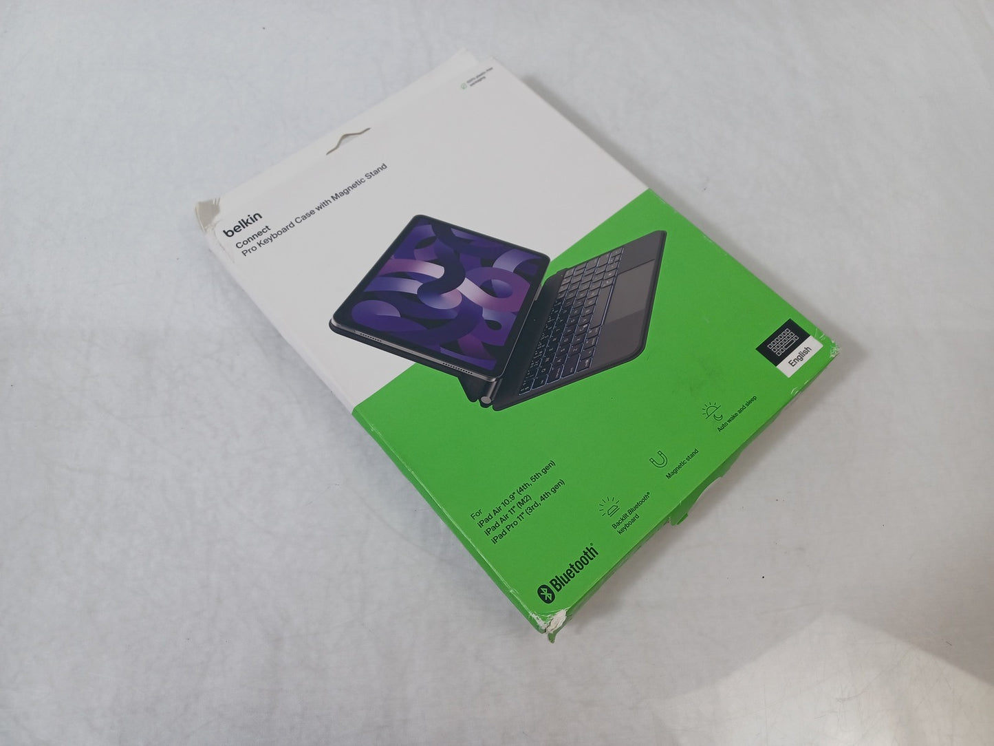 Belkin Connect Pro Keyboard Case Magnetic Stand For iPad Air 10.9"/ iPad Pro 11"
