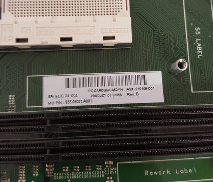 HP Pavilion 570 Willow2 Socket AM4 DDR4 M.2 Motherboard 910106-001