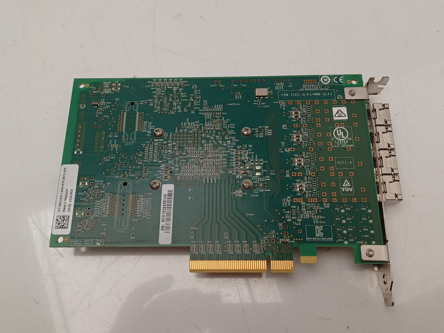 Dell QLogic QLE2694 16Gbps Quad Port PCIe FC HBA Card 06WJKM 6WJKM