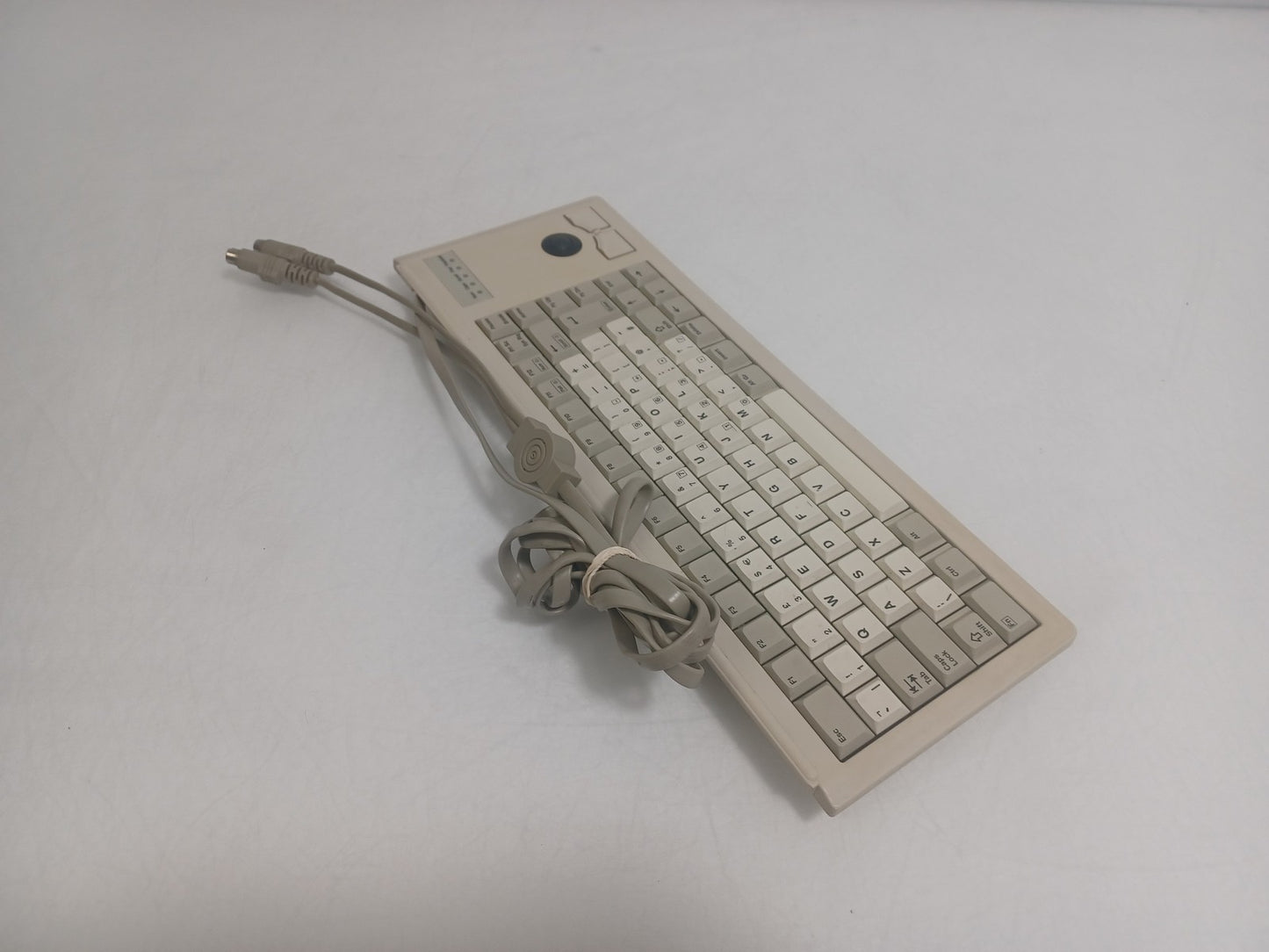 Vintage Cherry G84-4400PPAGB PS/2 Keyboard With Track Ball - Yellowed