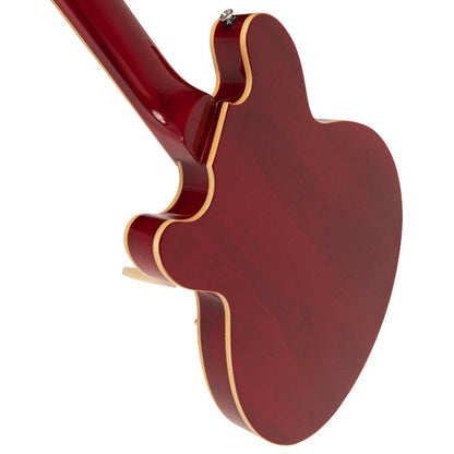 Fret-King Elise Custom Electric Guitar With Vintage Style Vibrato ~ Cherry Red