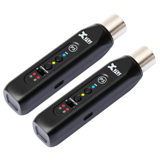 Xvive XP3D Bluetooth Audio Receiver ~ Dual Pack