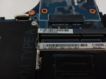 Dell Precision M4700 Laptop Motherboard Socket G2 02PR7R 2PR7R