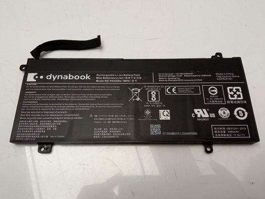 Dynabook 38.1Wh 15.4V 2480mAh Replacement Laptop Battery PA5368U-1BRS