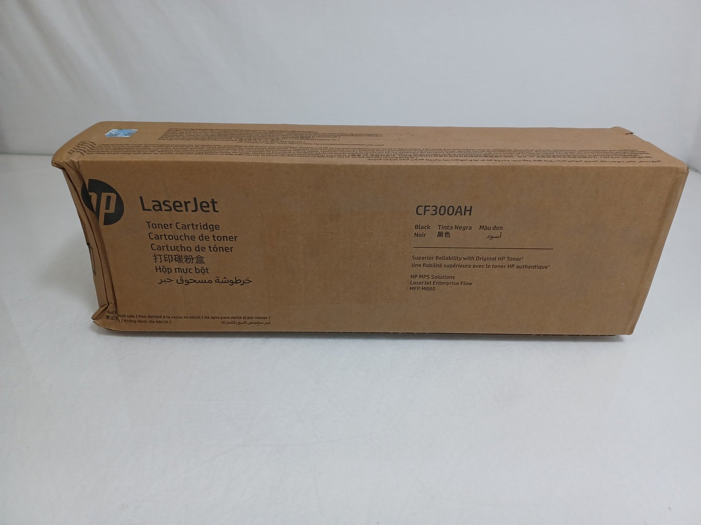 Genuine HP CF300AH LaserJet Black Toner Cartridge - Damaged Box