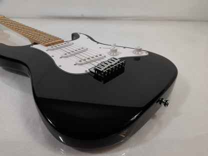 Antiquity AQ-PB Black Three-Quarter Size Guitar