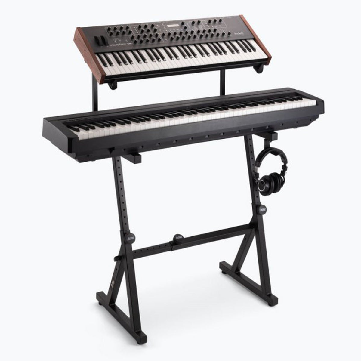 On-Stage KS1365 Z Keyboard Stand with Second Tier