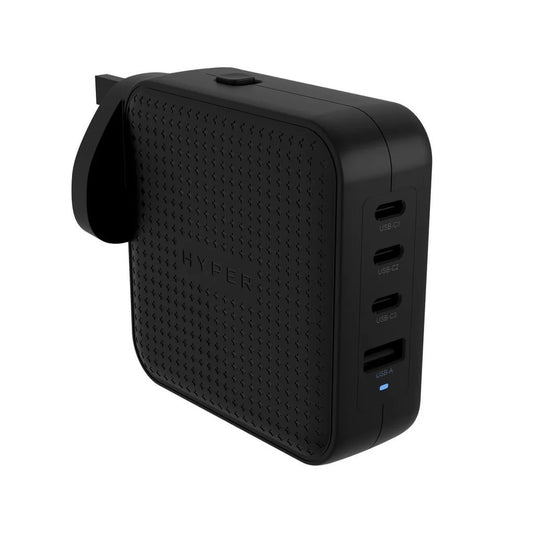 Targus HyperJuice 100W USB-C GaN Travel Charger Black HJ1002BKWWGL