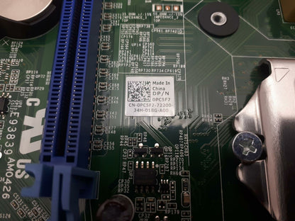 Dell OptiPlex 9020 Socket LGA1150 Motherboard With I/O Shield 0PC5F7 PC5F7