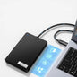 500GB Slim Portable External Hard Drive HDD – USB 3.0/Type-C High-Speed Storage