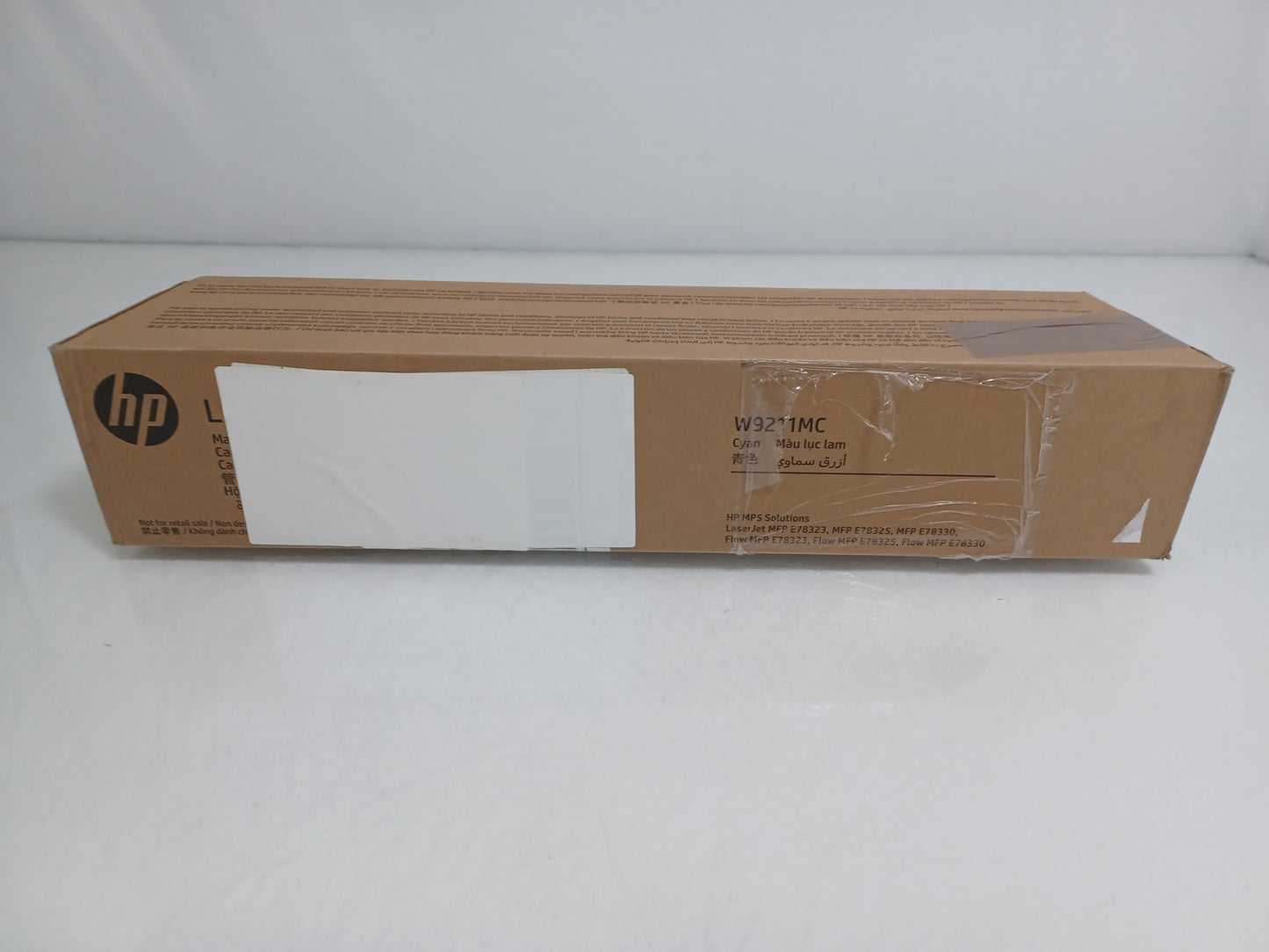 Genuine HP W9211MC LaserJet Managed Cyan Toner Cartridge - Damaged Box