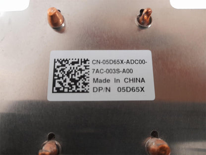 Dell PowerEdge T330 Socket LGA1151 Processor CPU Heatsink 05D65X 5D65X