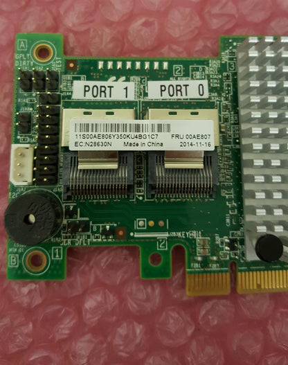IBM ServeRaid M5110 SAS SATA Controller Card Without Bracket 00AE807
