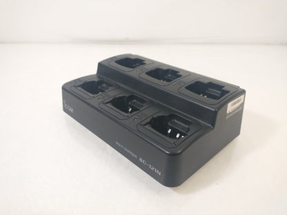 ICOM BC-121N 6 Bay Multi-Charger Base - No Power Supply