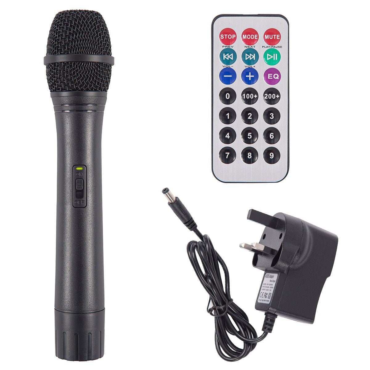 KAM RZ8A V3 8" 450W Portable Bluetooth PA Speaker - With Microphone