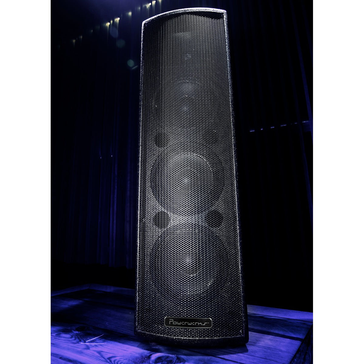 Powerwerks P3 PWRP3 Portable 120W Bluetooth Active PA Column Speaker w/ Stand