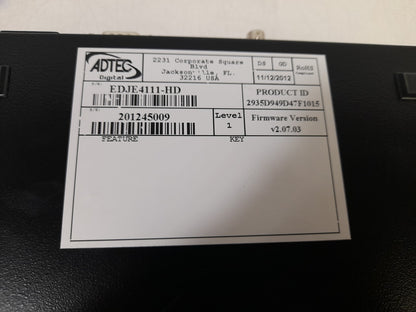 Adtec EDJE4111 HD Digital Media Player Decoder