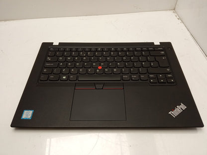 Lenovo L490 L590 Laptop UK Keyboard Touchpad Palmrest Assembly AP1AZ000900