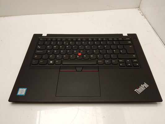 Lenovo L490 L590 Laptop UK Keyboard Touchpad Palmrest Assembly AP1AZ000900