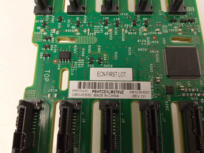 HPE StoreVirtual 3200 25 Bay 2.5" SAS SATA HDD Backplane 781524-001 G3J45-603001