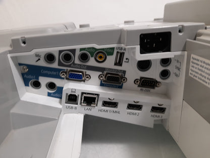 Epson H740B EB-695WI Short Throw Projector - 3066 Lamp Hours