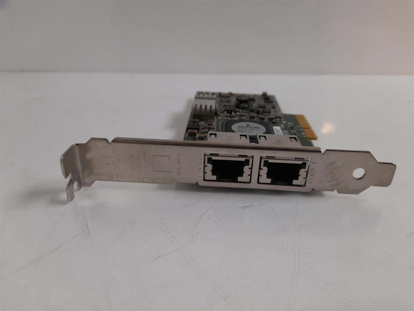 Dell Broadcom NetXtreme II 5709 PCIe Dual Port Network Card 0F169G F169G
