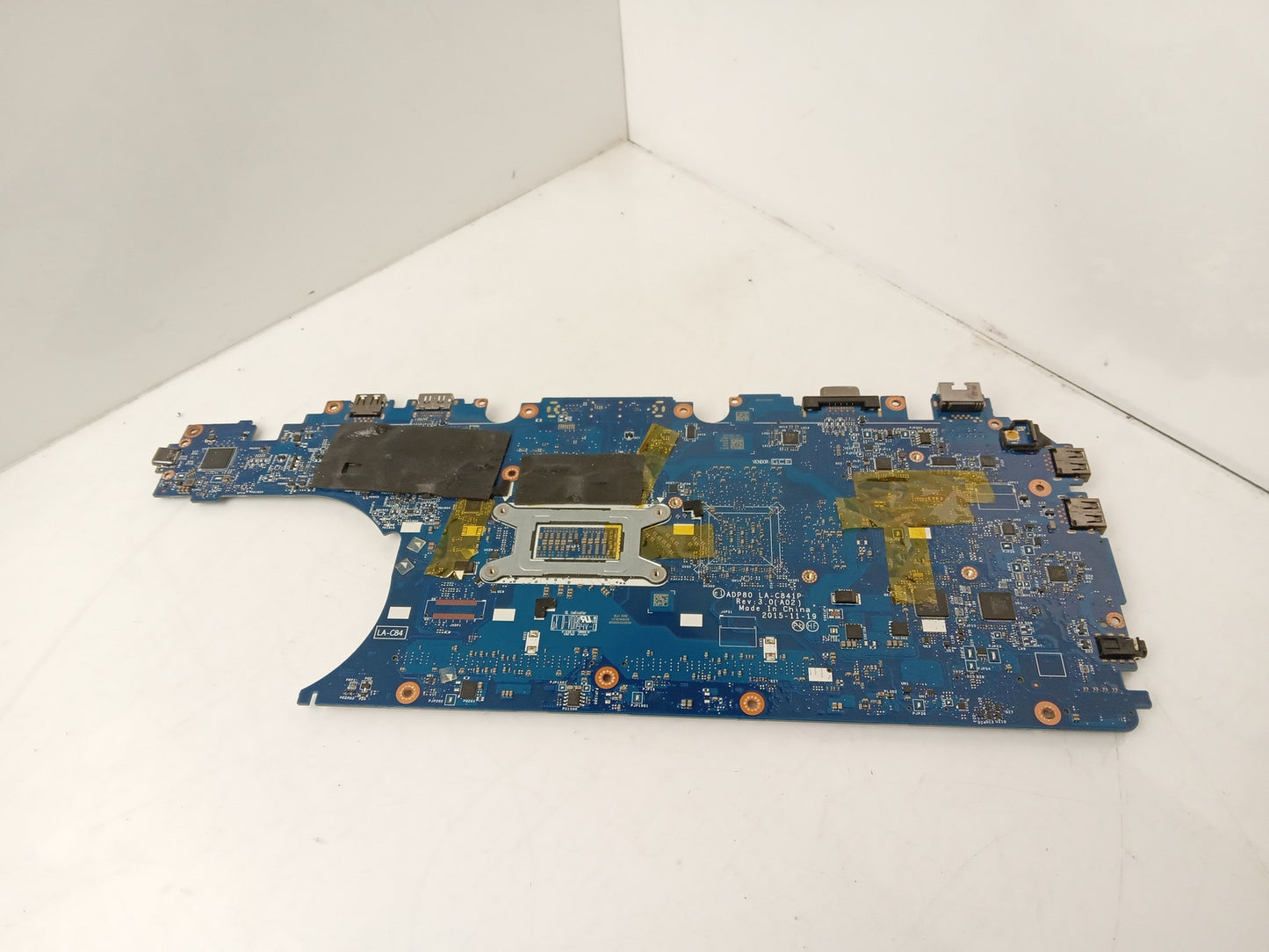 Dell Precision 3510 Laptop Motherboard With i7-6700HQ 2.40 GHz CPU 0K07X6 K07X6