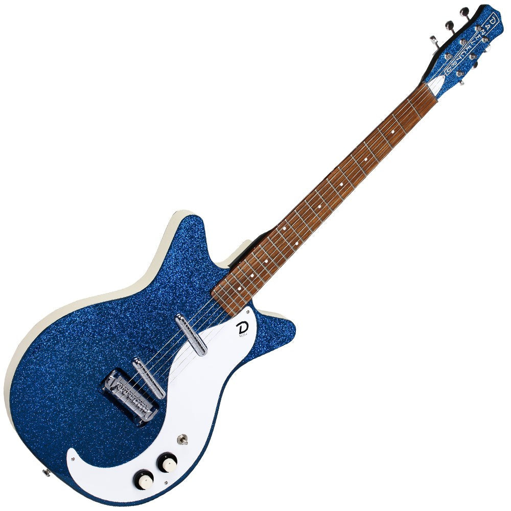 Danelectro 60th Anniversary DC59 Electric Guitar ~ Deep Blue Metalflake