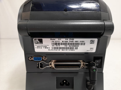 Zebra ZP450 Direct Thermal USB Serial Parallel Label Printer