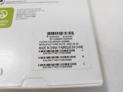 Samsung Galaxy S22+ Clear Cover Smart Phone Mobile Slim Case