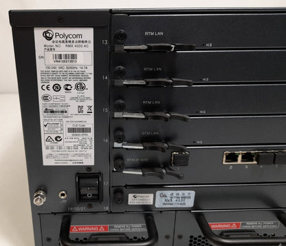 Polycom RMX 4000 RealPresence Collaboration Server