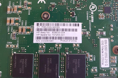 HP NVIDIA Quadro 4000 2GB Video Graphics Card 707253-001 608533-004