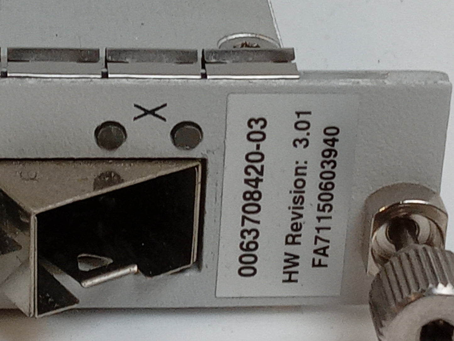 ADVA Optical Shelf Control Unit SCU 0063708420-03