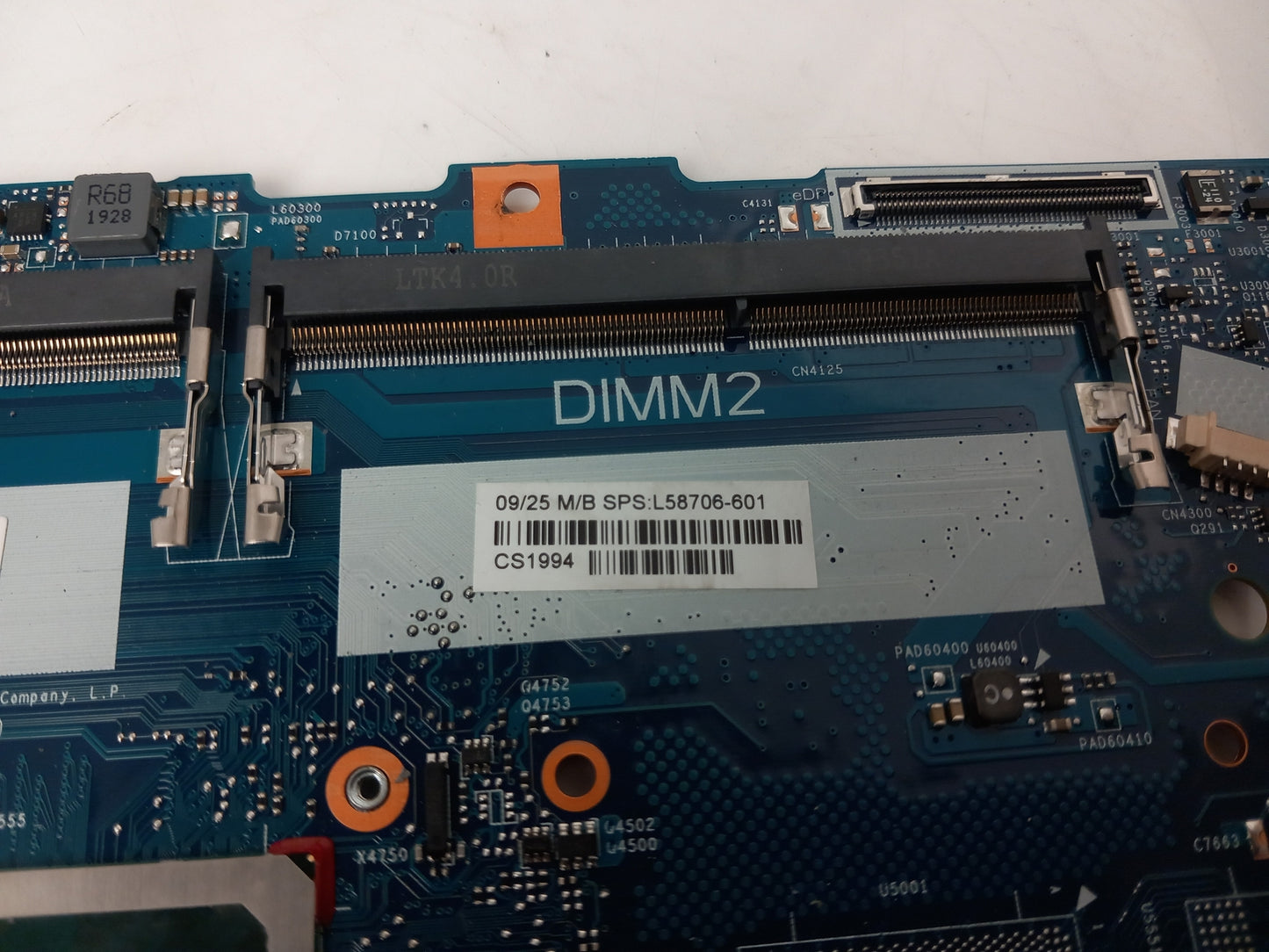 HP ProBook 640 G5 Laptop Motherboard With i5-8265U 1.60Ghz CPU DDR4 L58706-601