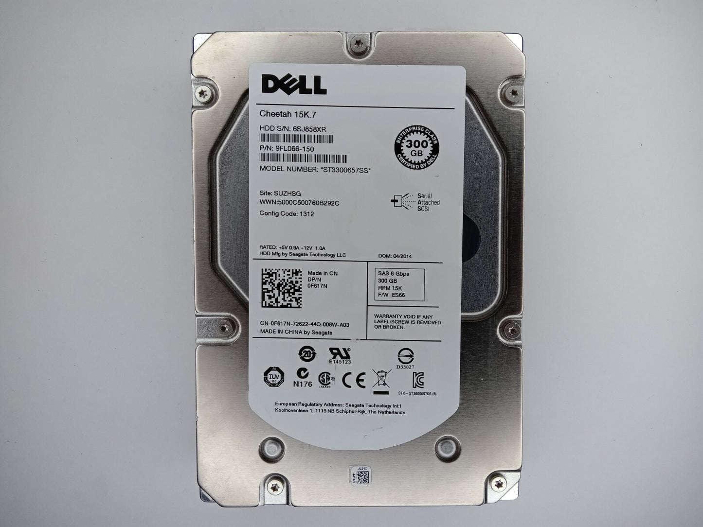 SAS 3.5 in LFF Sever Hard Drive HDD Dell EMC HGST HP IBM NetAPP Seagate Lot